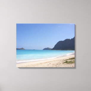 Toile Plage d'Hawaï