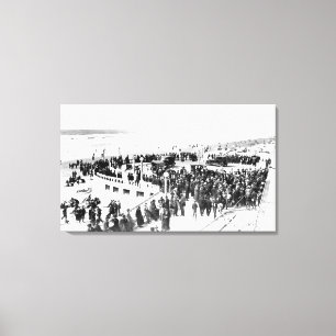 Toile Plage et promenade en bord de mer Photographie 2