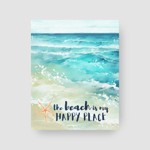 Toile Plage Joyeux Lieu Starfish Ocean Waves Coastal