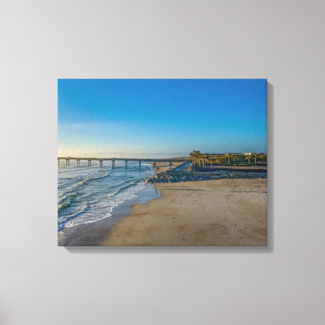 Toile Plage St Augustine (Recto)