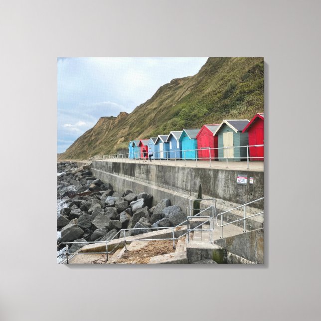 Toile Plages de Sheringham Norfolk (Recto)