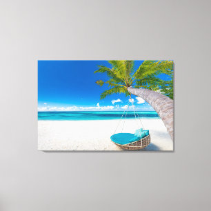 Toile Plages tropicales Tourisme tropical
