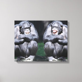 Toile Plaisanterie entre amis Canvas Imprimer