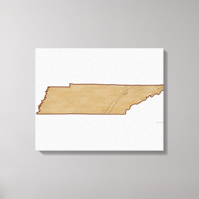 Toile Plan de secours du Tennessee (Recto)