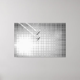 Toile Plan technique d'effet demi-ton noir dans le ciel