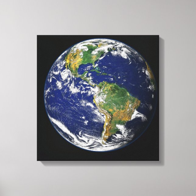 Toile Planète Terre (Recto)