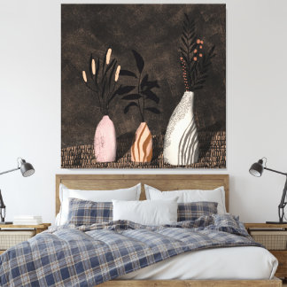 Toile Plante rustique - décoration murale dans les harmo