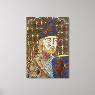 Toile Plaque de tombe de Geoffrey Plantagenet