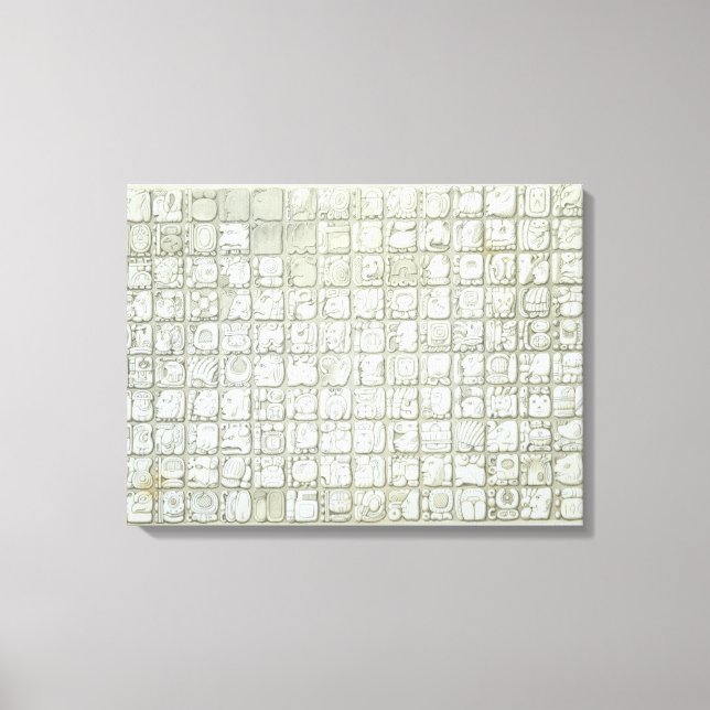 Toile Plaques of ideographic writing from the Temple of  (Recto)