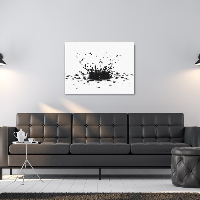 Toile Plat d'encre de chat (Créateur téléchargé)