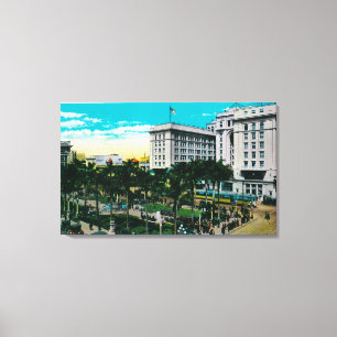 Toile Plaza Park et U.S. Grant HotelSan Diego, CA