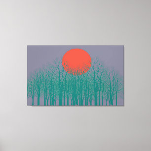 Toile Pleine lune #4