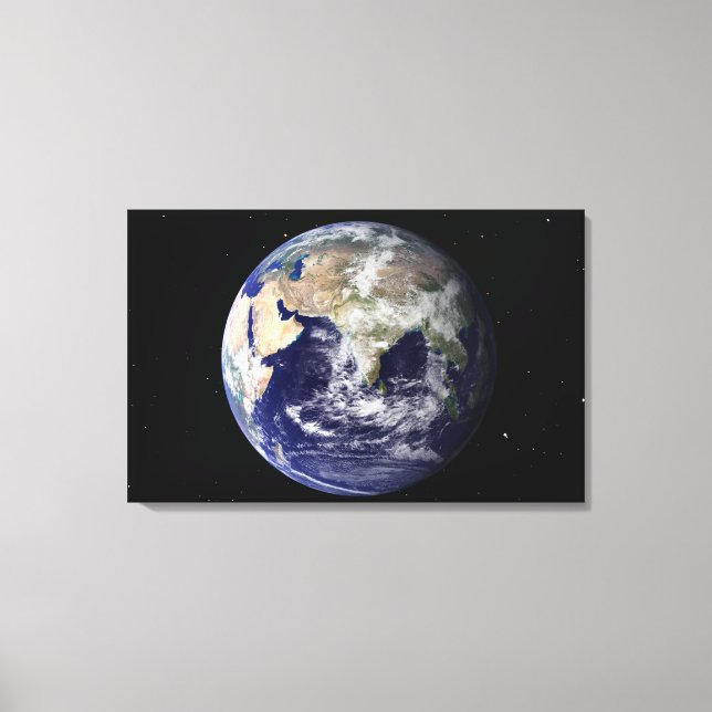 Toile Pleine Terre montrant Europe et Asie 2 (Recto)