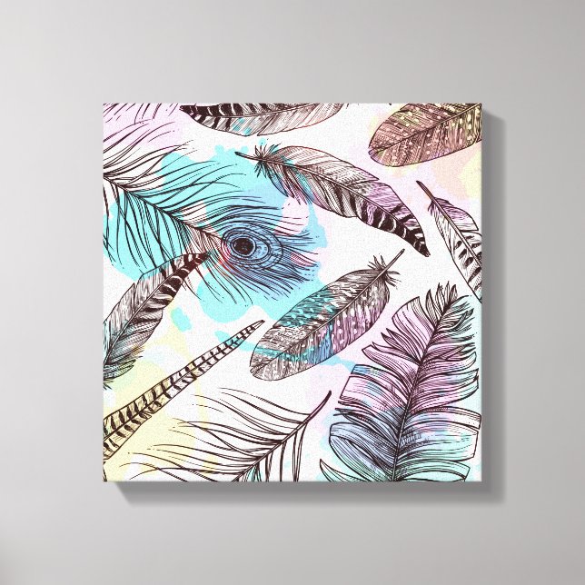 Toile Plumes de paquetage (Recto)