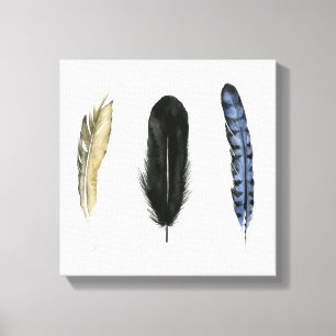 Toile Plumes douces I
