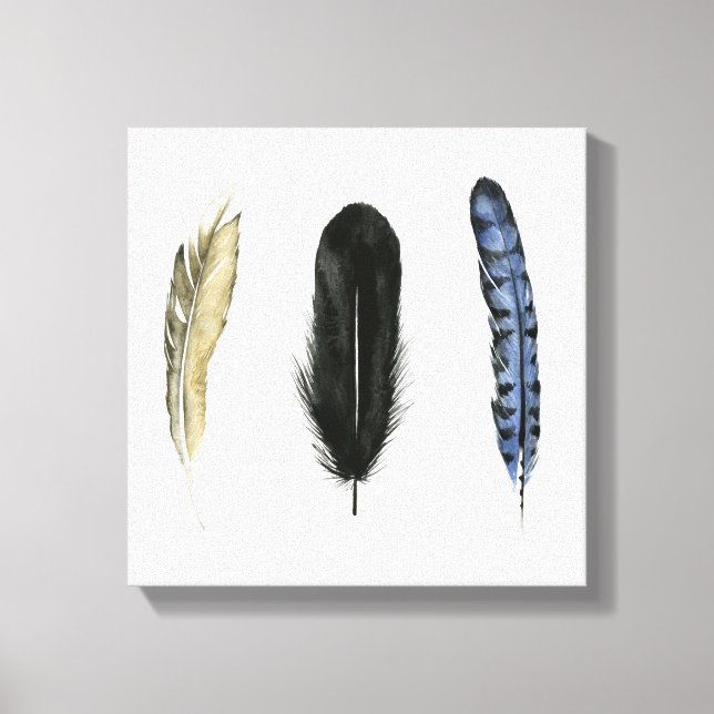 Toile Plumes douces I (Recto)