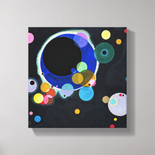 Toile Plusieurs cercles