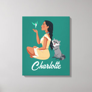 Toile Pocahontas et Pals Amitié forestière