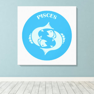 Toile Poissons, Signe du zodiaque, Horoscope, Astrologie