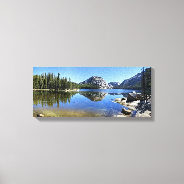 Toile Polly Dome sur le lac Tenaya - Yosemite (Recto)