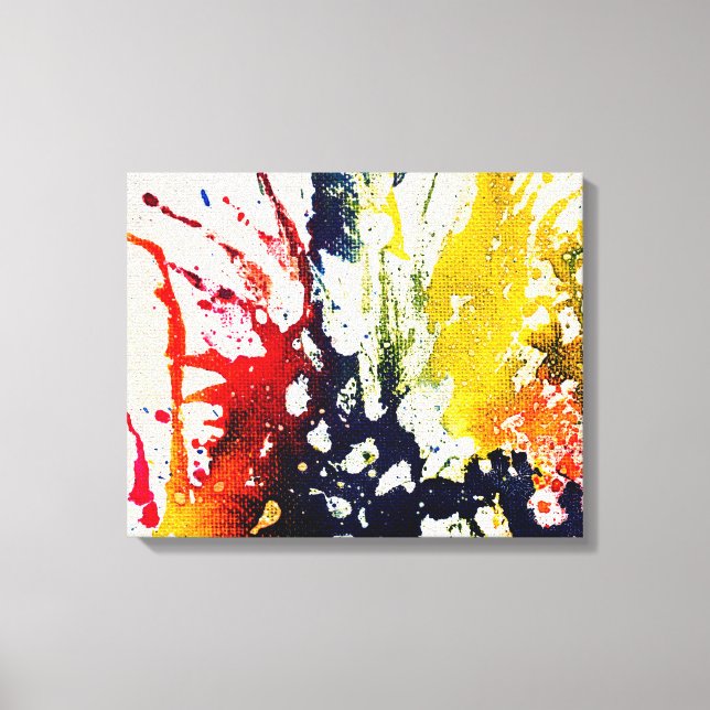 Toile Polychromoptique #13B par Michael Moffa (Recto)