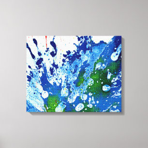 Toile Polychromoptique #14B par Michael Moffa