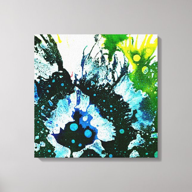 Toile Polychromoptique #2C par Michael Moffa (Recto)