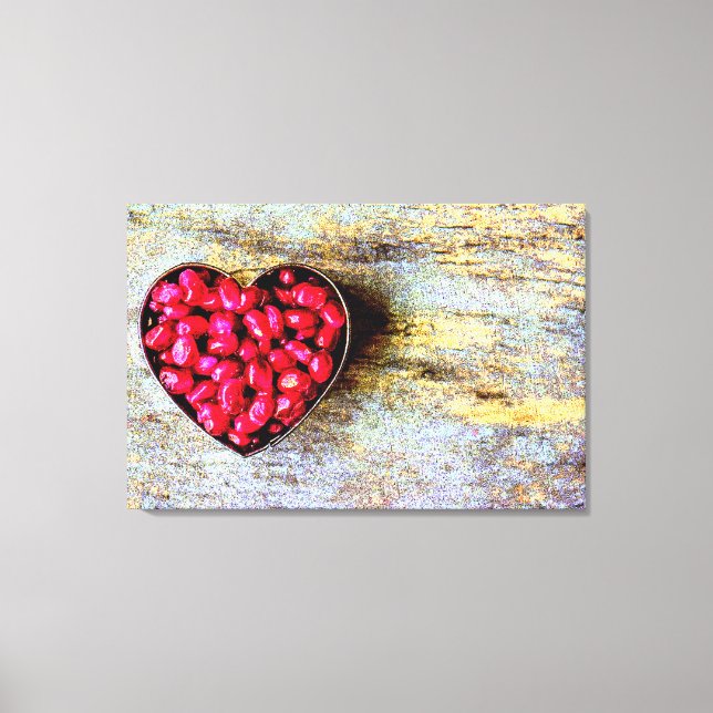 Toile "Pomegranates Heart Fruit" Belle Photo. Commandez  (Recto)