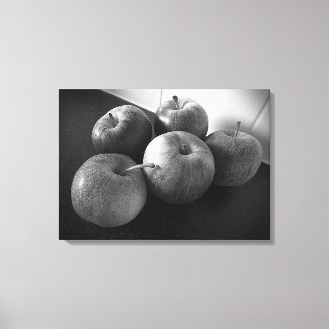 Toile Pommes dans la cuisine (Recto)