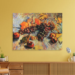 Toile Pommes, Poires, Citrons, Raisins par Vincent van G
