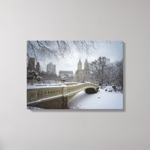Toile Pont Bow - Central Park Winter