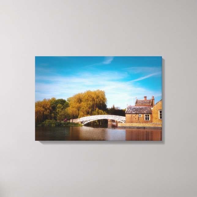 Toile Pont chinois à Godmanchester (Recto)