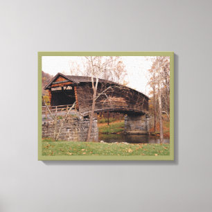 Toile Pont couvert