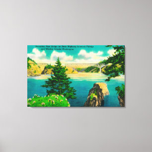 Toile Pont de la tromperie, Fidalgo et Whidby Island