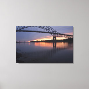Toile Pont de Sagamore sur le canal de Cape Cod, 2