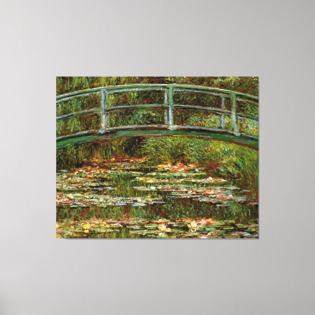 Toile Pont français de Monet Giverney (Recto)