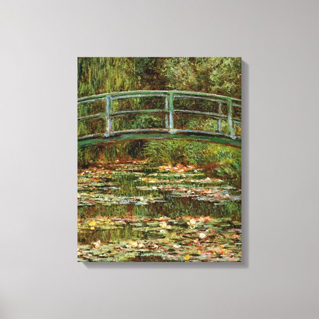 Toile Pont français de Monet Giverney (Recto)