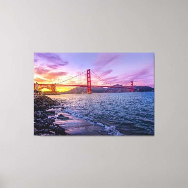 Toile Pont Golden Gate (Recto)