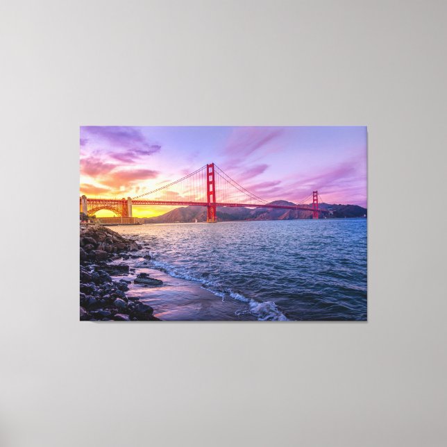 Toile Pont Golden Gate (Recto)