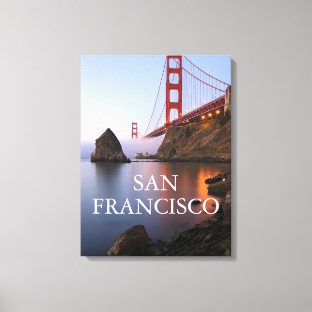 Toile Pont Golden Gate | San Francisco Californie (Recto)