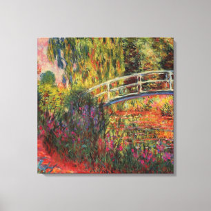 Toile Pont japonais Water Lily Pond par Claude Monet