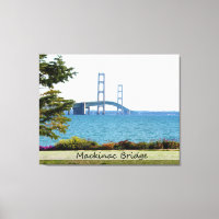 Pont Mackinac/Toile Enveloppée