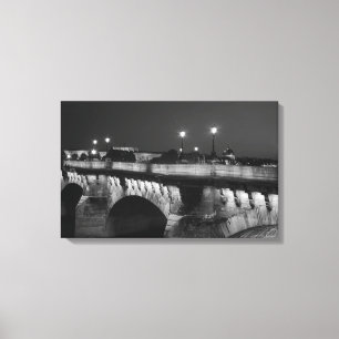 Toile Pont Neuf Paris Canvas Imprimer