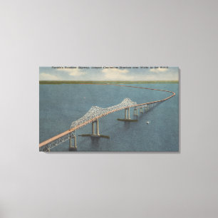 Toile Pont Sunshine Skyway de FlorideFloride