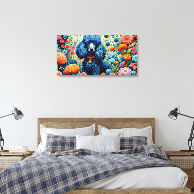 Toile Poodle In The Garden of Earthly Delights (Insitu(Chambre))