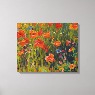 Toile Poppies Robert Vonnoh