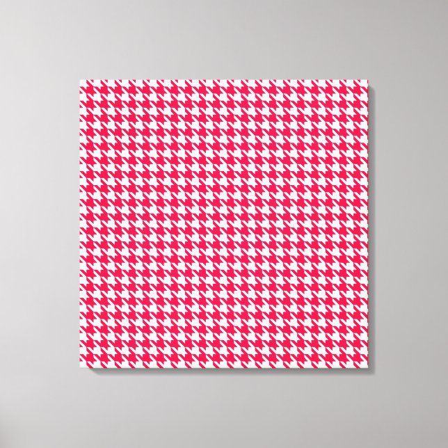 Toile Poppy Modern Houndstooth à Emporiomoffa (Recto)