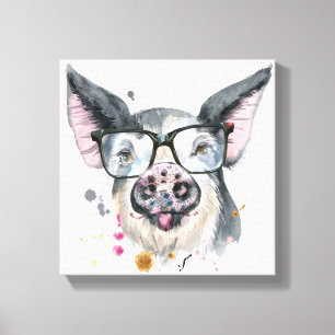 Toile Porc à la mode