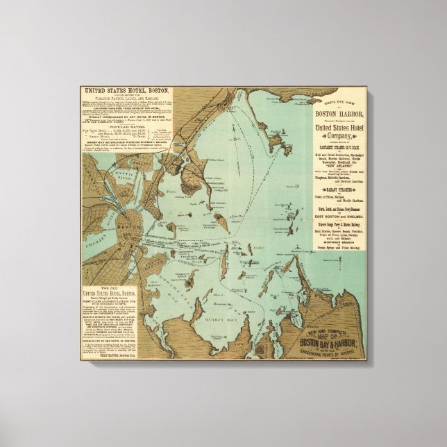 Toile Port de Boston (Recto)