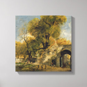 Toile Porte de Harnham, Salisbury, c.1820-21 (huile sur